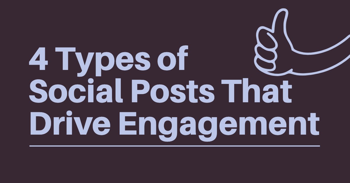 types of social media posts