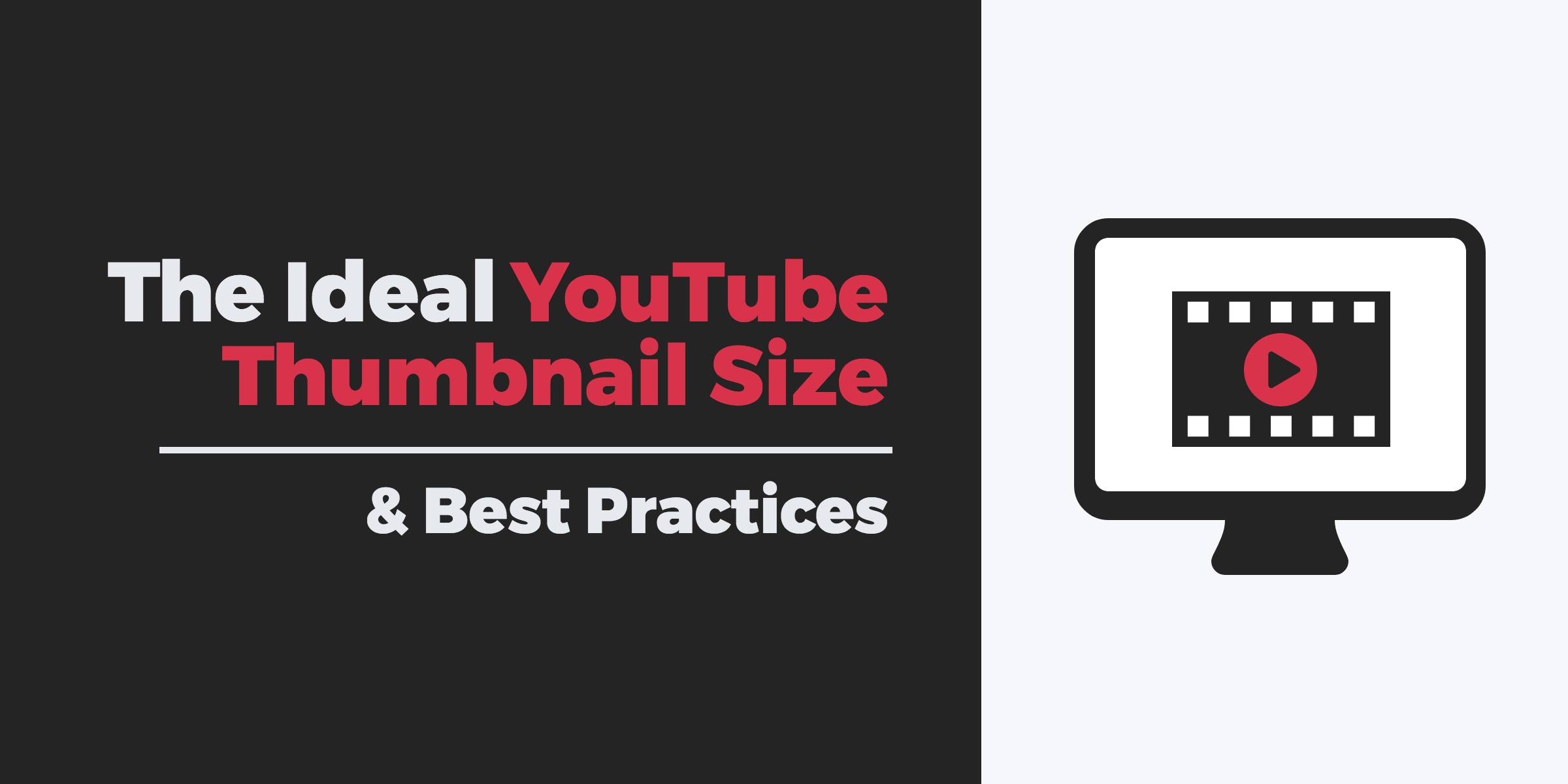 The Ideal Youtube Thumbnail!    Size Best Practices - youtube thumbnail size