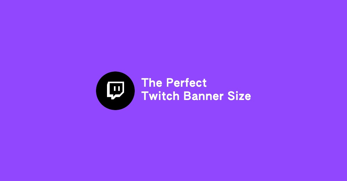 Free and customizable Twitch profile picture templates