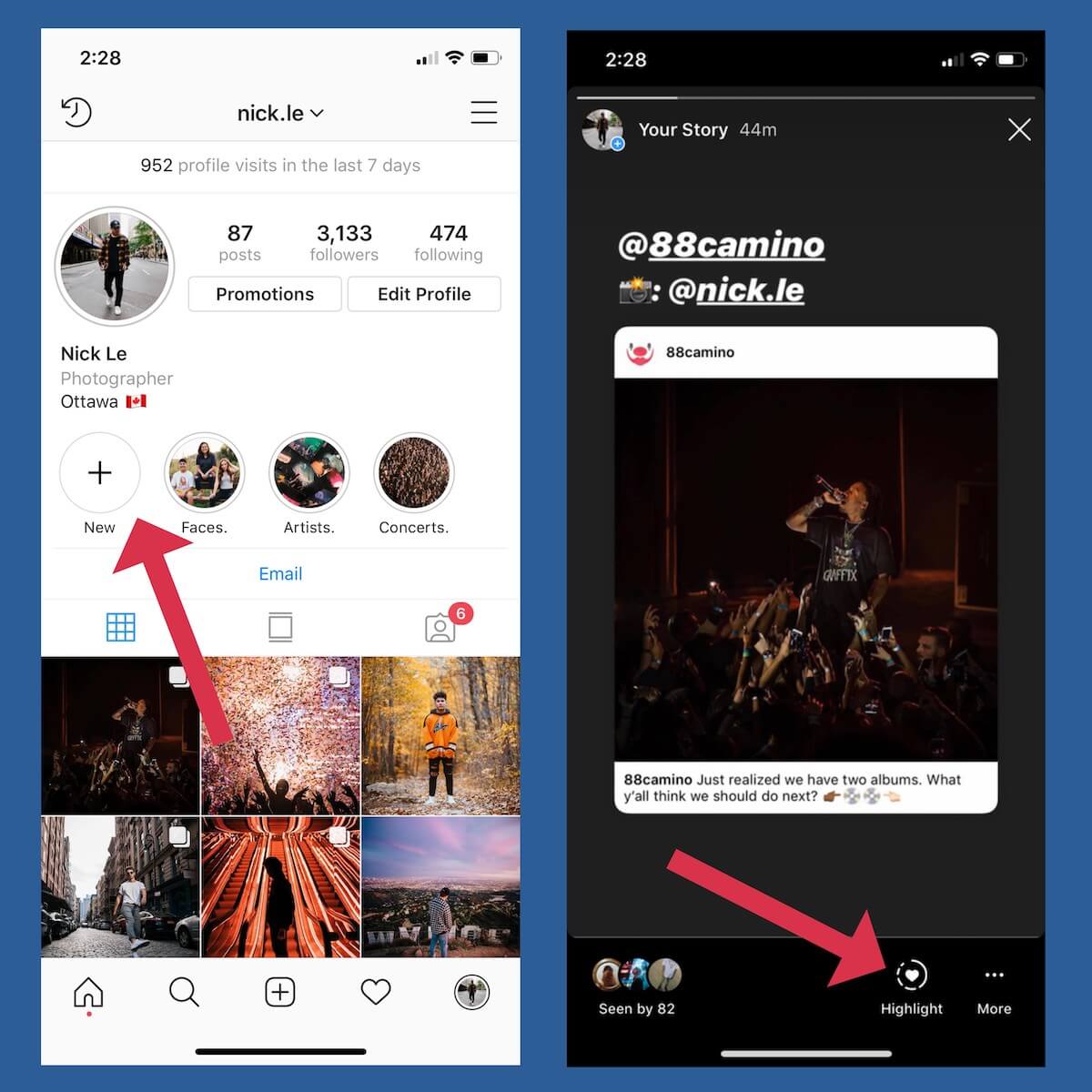 How To Add Instagram Story Highlights 1 Snappa Blog