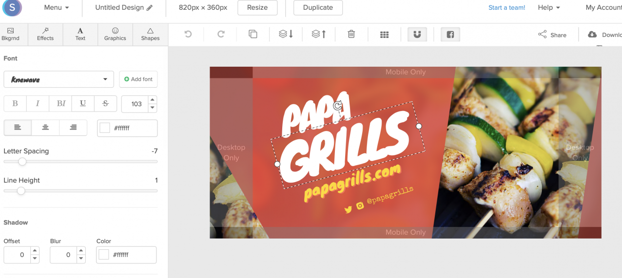creating social media branding