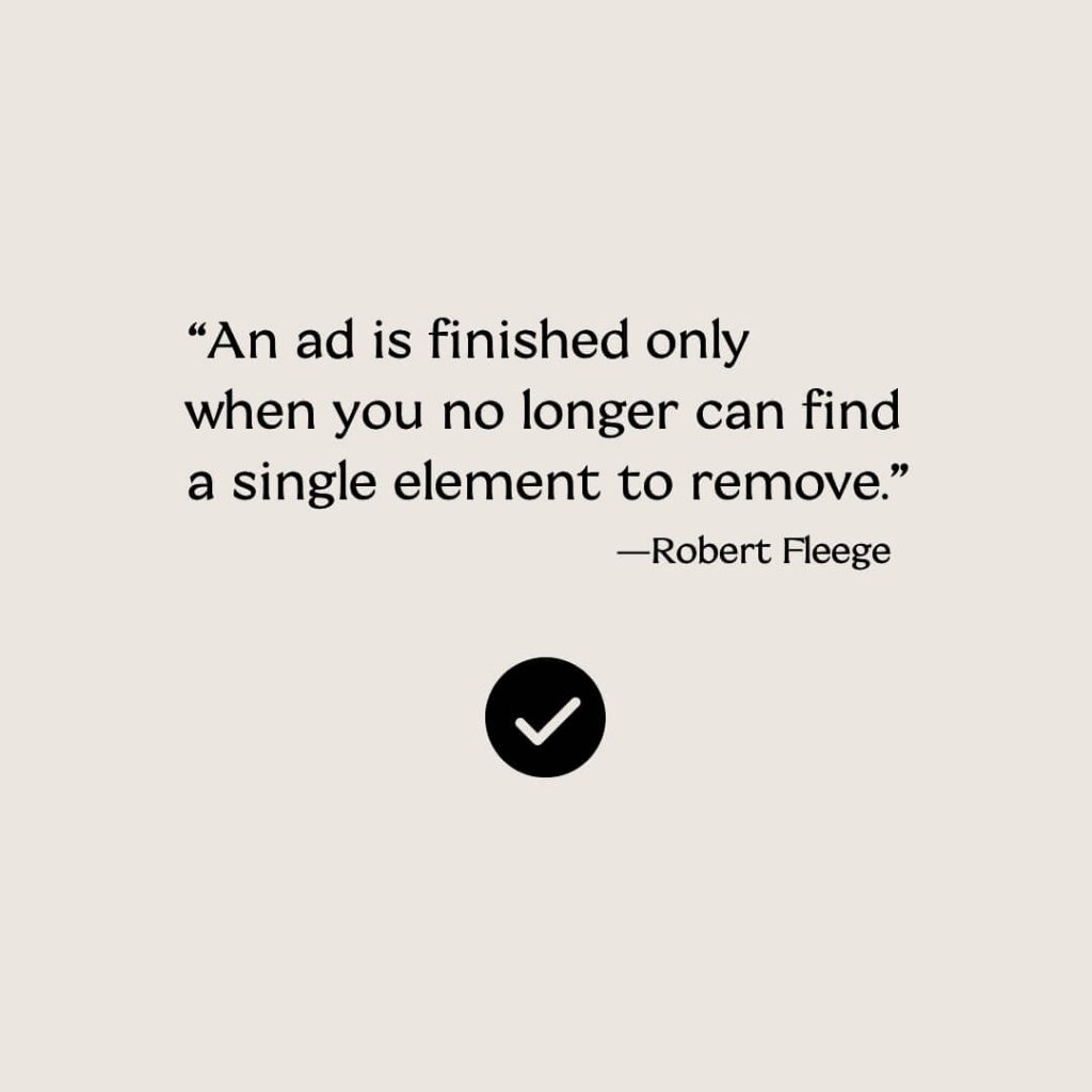 marketing ad quotation