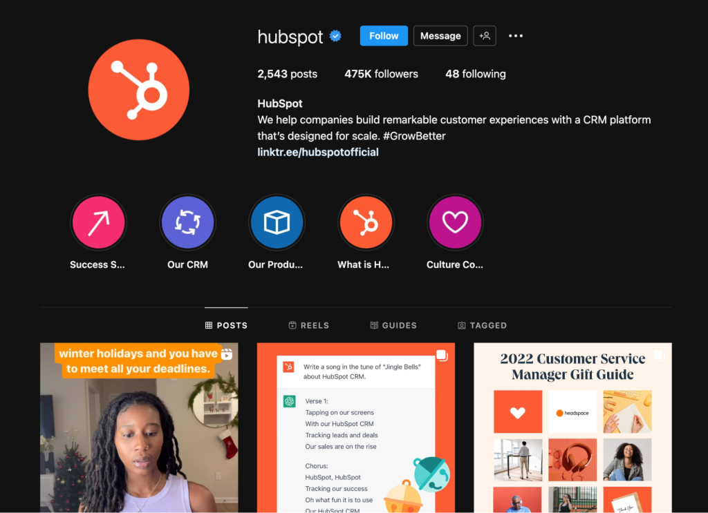 hubspot ig story highlight covers