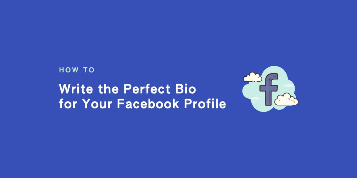 how to put bio on facebook page