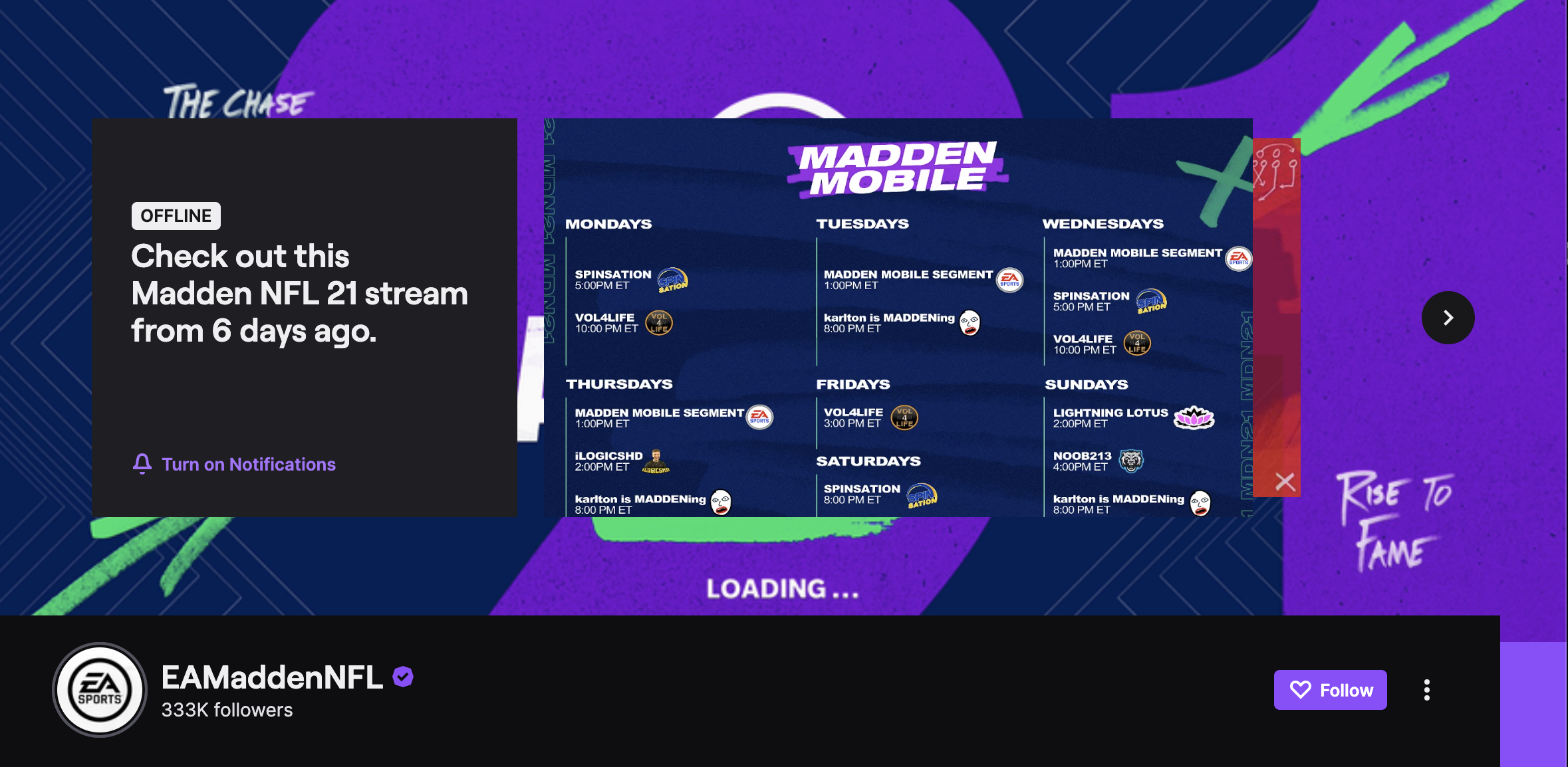 twitch banner text example